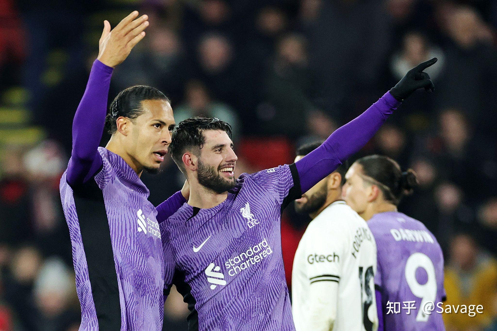 利物浦客场力克谢菲联，继续领跑