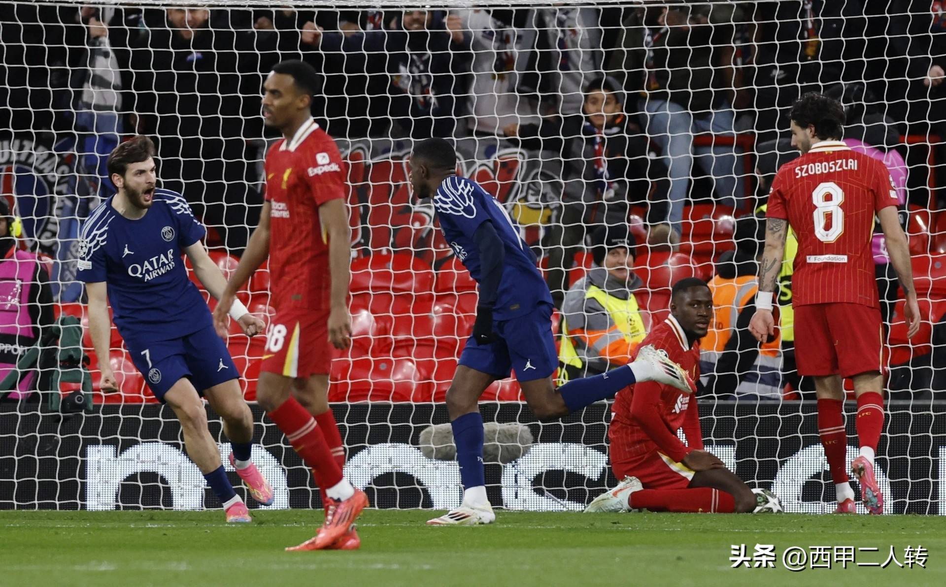 利物浦逆转巴黎圣日耳曼晋级欧冠八强！